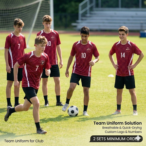 <span class=keywords><strong>Divise</strong></span> da <span class=keywords><strong>Calcio</strong></span> 7v7 OEM all'Ingrosso con Logo Personalizzato Maglie di Alta Qualità per Uomo S-4XL e Kit per Bambini a Manica Corta e Lunga - Product Image 6