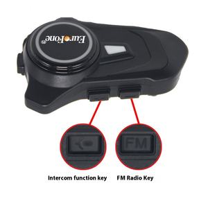 <span class=keywords><strong>Intercomunicador</strong></span> de casco de motocicleta transfronterizo de distancia de comunicación de 1000m para dos personas suministrado de fábrica para accesorio de auriculares Bluetooth - Product Image 1
