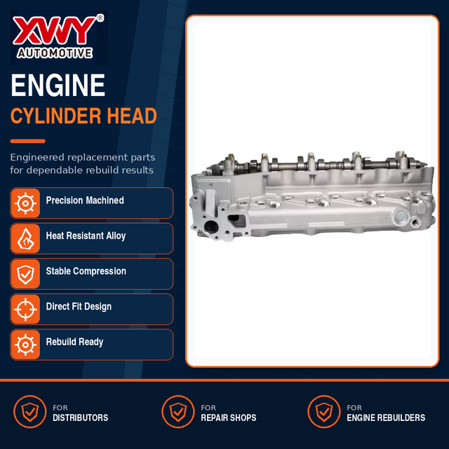 Aluminium Cylinder Head Assembly 03G103351E 05073734AB 2.0 TDI 2.0 CRD AZV BKD ECD EDJ Engine for VW Audi Skoda Chrysler