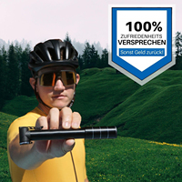 Pompe à vélo miniature en aluminium de qualité supérieure avec valve Presta, légère (75 g), pression de 130 à 160 PSI, facile à fixer au vélo - PROSTAR JG-1014