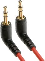 Câble audio TRS 3,5 mm Alvin's Cables (gaine PVC, emballage enroulé) Mâle-Mâle pour compatibilité microphone Rode VideoMicro sans fil