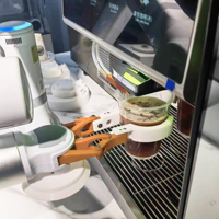 Máquina Expendedora de Café con Brazo Robótico para Kiosco, Máquina Expendedora de Bebidas con Brazo Robótico para Parques de Diversiones