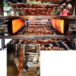 <span class=keywords><strong>Macchina</strong></span> Automatica <span class=keywords><strong>per</strong></span> Spiedini di Kebab, <span class=keywords><strong>Macchina</strong></span> Rotante <span class=keywords><strong>per</strong></span> Barbecue - Product Image 6