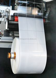 100x100 bóng mờ trắng PP dính nhãn 4x4 inch tổng hợp 100mm x 100mm Bopp tự dính giấy PP nhãn mã vạch nhãn - Product Image 5