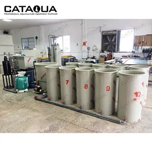 CATAQUA-cubeta automática para acuicultura, tanque de incubación de huevos de pescado, gran capacidad