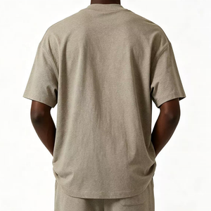 <span class=keywords><strong>T</strong></span>-shirts amples pour hommes de la marque de mode japonaise Fashion Forward, co-marqués Ba International, avec broderie camouflage - Product Image 3