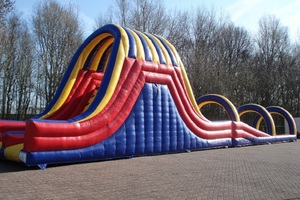 <span class=keywords><strong>Al</strong></span> aire libre doble inflable tobogán de agua nueva para los niños tobogán de agua con <span class=keywords><strong>puertas</strong></span> correderas de Final - Product Image 4