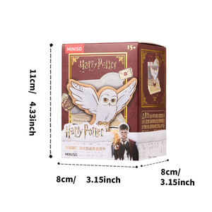 MINISO <span class=keywords><strong>Harry</strong></span> <span class=keywords><strong>Potter</strong></span> Luminous Letter Series Blind Box Llaveros Regalo festivo Mercancía coleccionable para compra a granel - Product Image 5