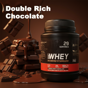 Proteína de Suero de Leche 100% OEM, Sabor Chocolate Doble, 1.98 Libras, Suplementos Deportivos para Adultos, 24 g, 29 Porciones - Product Image 2