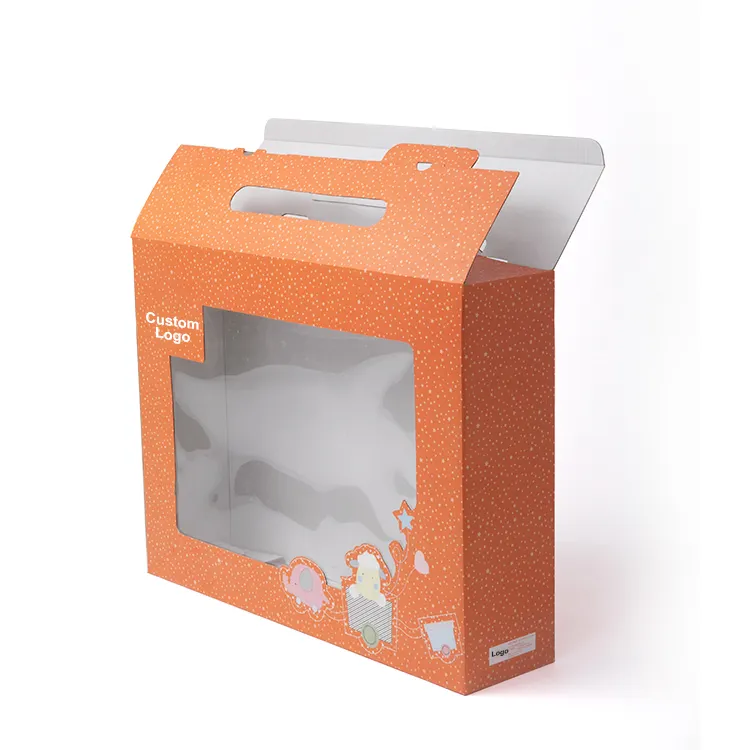 Caixa de embalagem para presente de boneca de brinquedo com logotipo personalizado de papel para presente de 2024