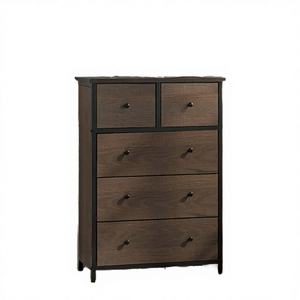 Mueble de Salón Moderno con Paneles de Madera, Armario con 5 Cajones, Diseño Impermeable para Dormitorio y Oficina - Product Image 4