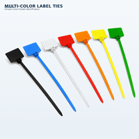 Etiquetas de Identificación para Cables, Multicolores, de Nailon, con Cierre Automático, para Organización y Clasificación de Cables