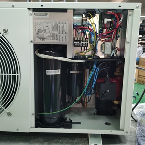 เครื่องทำน้ำร้อนแบบปั๊มความร้อน WiFi R410A 3.6KW ใช้ไฟฟ้า/แก๊ส  วัสดุ ABS พร้อมหน้าจอสัมผัส LCD ประหยัดพลังงาน - Product Image 5