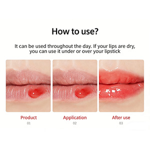 Bálsamo <span class=keywords><strong>Labial</strong></span> Vegano de Azúcar Rosa de Marca Privada, Brillo <span class=keywords><strong>Labial</strong></span> en Tubo Exprimible, Hidratante, Anti-agrietamiento, Cuidado <span class=keywords><strong>Labial</strong></span>, 15g, OEM - Product Image 4