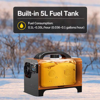 Chauffage au diesel pour camion de 5 kW 12 V 24 V pour camping-cars, voitures, camping-cars, chauffage d'air