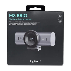 Original <span class=keywords><strong>Logitech</strong></span> MX <span class=keywords><strong>BRIO</strong></span> 4K Ultra HD Cámara de red en vivo Cámara de anclaje de videoconferencia de oficina - Product Image 6