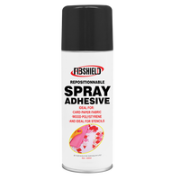 FIBSHIELD 450ML Colle adhésive en spray repositionnable en gros, fixation temporaire, adhérence forte pour l'artisanat, l'impression et le montage d'affichages