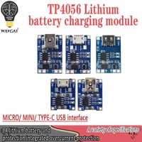 Module de charge de batterie au lithium 18650 TP4056 avec protection, 5V type-C Micro USB 1A, pour électronique intelligente