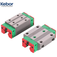 Bloque de Guía Lineal de Bolas Serie HGH MGN, Bloque Deslizante Lineal de Alta Precisión Resistente al Desgaste, Bloque Intercambiable para Router CNC
