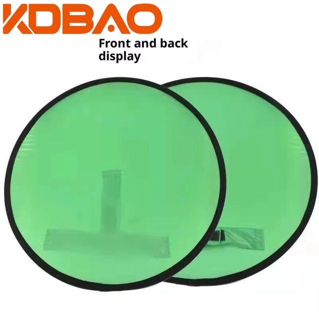 Kdbao Green Screen Backdrop Nylon Esports Streaming Chair Chroma Key Photography Double-Sided Foldable Blue-Green Hanging Panel