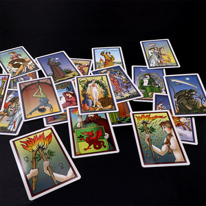 Lectura gratuita al por mayor de oráculos <span class=keywords><strong>tarot</strong></span> personalizado mazos baraja <span class=keywords><strong>tarot</strong></span> <span class=keywords><strong>cartas</strong></span> impresión con guía - Product Image 5