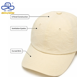 Groothandel Hoge Kwaliteit Lichtgewicht Baseball Petten Op Maat Logo 6 Panelen Ongestructureerde Zachte Zomer Sportpetten voor Unisex - Product Image 3