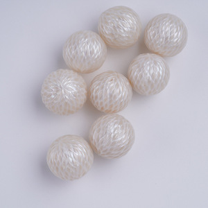 Wholesale 11-14mm Natural Freshwater Carved White Color Options DIY Particle Accessories for Bracelets Necklaces <b>Piercings</b> - Product Image 5