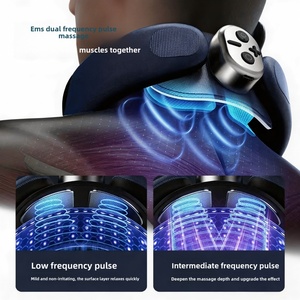 Masajeador de Cuello, Masajeador Cervical, Almohada de Masaje, Compresa Caliente con Pulsaciones EMS - Product Image 3