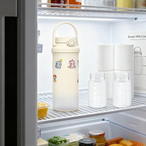 Enfriador Portátil de Leche Materna 360 °   Enfriador de Leche Materna para Viajes al Aire Libre, Enfriamiento Total de 24 Horas, Libre de BPA, Almacenamiento de Alimentos para Exteriores - Product Image 2