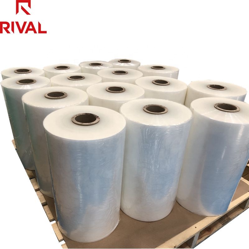 500mm Jumbo LLDPE Verpackungs maschine Stretch folie mit garantierter Stretch 350% Stretch folie geblasen