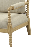 Fauteuil de loisirs confortable en tissu moderne, fauteuil européen à dossier haut, motif minimaliste pour la maison, meubles de salon en bois