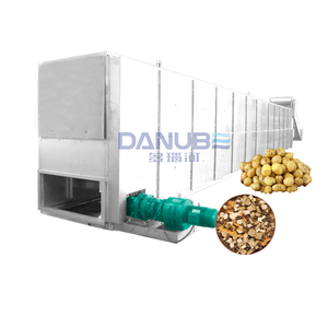 Machine de nettoyage et de séchage continue de sésame et de pommes de terre à longue durée de vie, machine de séchage d'aliments pour animaux de compagnie - Product Image 1