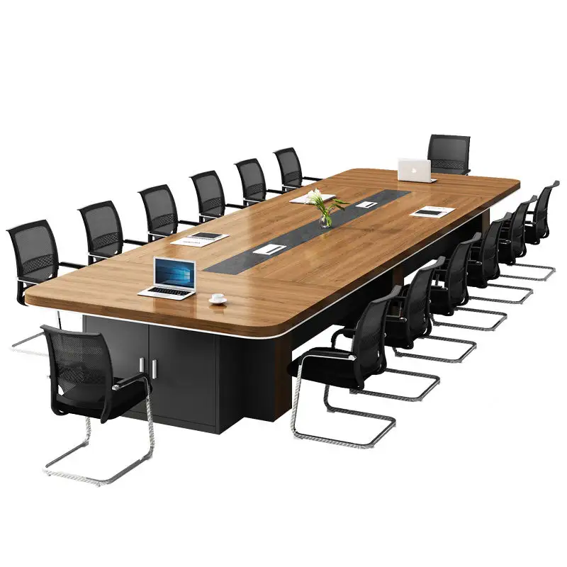 2024 مبيع بالجملة أثاث مكتبي طاولة غرفة مؤتمرات طاولة حديثة للاجتماعات كراسي وطاولات مؤتمرات