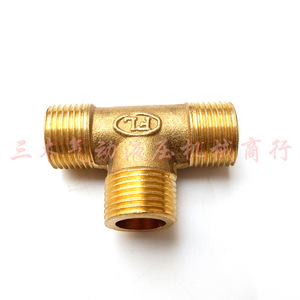 Raccord en T à filetage mâle 1/8 1/4 3/8 1/2 pour conduites d'eau et de gaz - Product Image 2