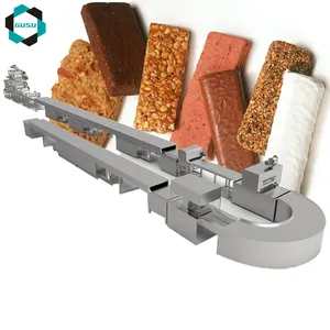 Équipement de fabrication de barres de chocolat à haute efficacité Machine à barres de protéines granola aux céréales