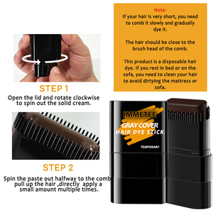 Tinture per capelli su misura penna Color De Pelo Root Touch up correttore temporaneo tinture per capelli colore penna per copertura capelli bianchi - Product Image 6