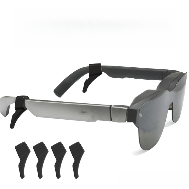 Suitable for Air 4/Meta silicone non-slip ear hooks, smart AI glasses, universal Eyeglass accessories