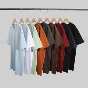 Benutzer definierte 100% Baumwolle Plain Herren T-Shirt Hochwertige Plus Size Jersey mit kurzen Länge Casual Style Hals Kragen <span class=keywords><strong>Anime</strong></span> Muster - Product Image 2