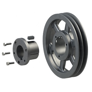 Đôi rãnh Heavy Duty 2B inch ròng rọc gang v-vành Đai ròng rọc - Product Image 1