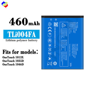 460mAh TLi004FA 电池适用于阿尔卡特 OneTouch 1013X 1035D 1046D 手机外接锂离子电池 锂聚合物电池 - Product Image 2