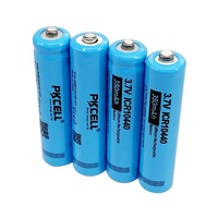 Batería de litio cilíndrica ICR10440 3,7 V 10440 AAA 350mAh Producto electrónico Batería de iones de litio