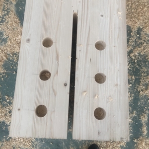 Legno Lamellare incollato Strutturale Dito Snodato GLT Glulam In Legno Massello di Pino Abete Rosso - Product Image 2