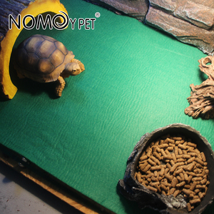 NOMOY PET Offre Spéciale polyester <span class=keywords><strong>vert</strong></span> tapis de reptile tapis terrarium substrat tapis NC-20 - Product Image 6