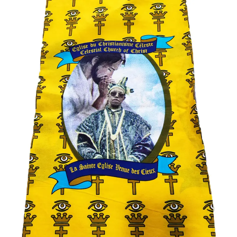 نسيج قطني مطبوع رخيص من نيجيريا أنقرة بتصميم مخصص