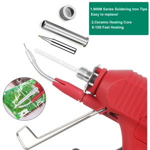Kit de Soldadura con Pantalla Digital de 80W 180-520 ℃   Pistola de <span class=keywords><strong>Estaño</strong></span> Automática con Temperatura Ajustable para Reparación de Soldadura - Product Image 2