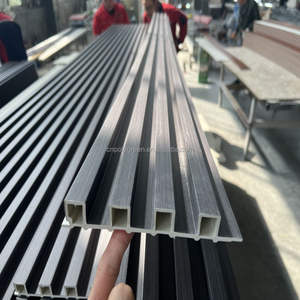 Panel de Pared WPC Ecológico, Moderno, Ignífugo, con Patrón Damasco, Impermeable, Duradero, Encastrable, para Decoración Interior de Apartamentos - Product Image 6