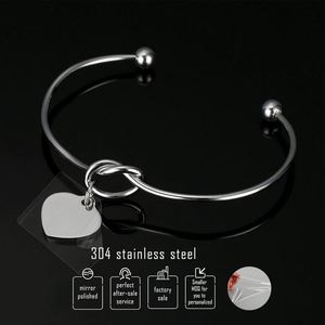 Pulseras de Joyería para Mujer y Pulseras de Acero Inoxidable con Forma de Corazón Infinito en Acero Inoxidable - Product Image 3