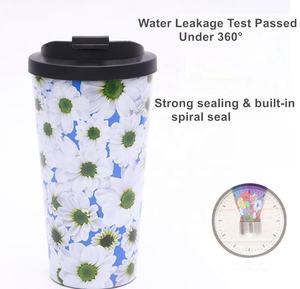 Anti-fuite sans BPA durable à double paroi isolé en acier inoxydable TUMBLER VIDE <span class=keywords><strong>voyage</strong></span> auto gobelet tasse à café - Product Image 3