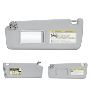 Pare-soleil Toyota Highlander 74310-48220-A0 Gris Lot de deux Adaptation pour la partie avant - Product Image 2