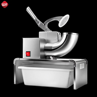 Broyeur à glace électrique de haute qualité, professionnel, en acier inoxydable, machine à glace pilée, moteur 350W, capacité 100kg/h, pour usage domestique et hôtelier